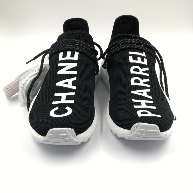 sepatu adidas nmd human race x pharrel willian happy gold hu